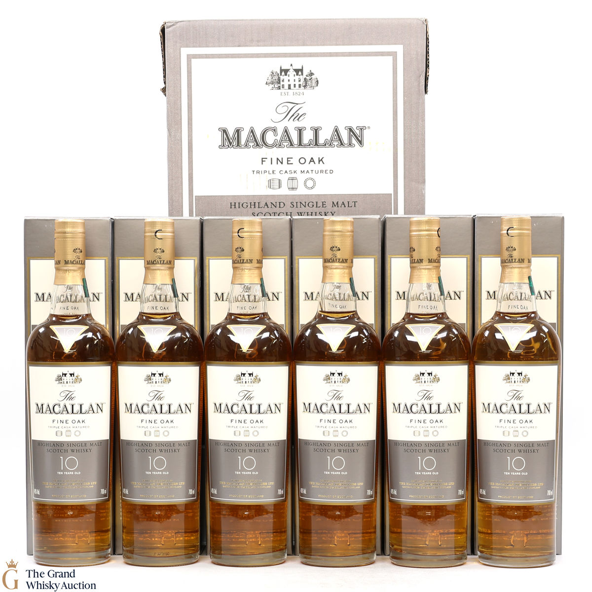 Macallan - 10 Year Old - Fine Oak (6x70cl)
