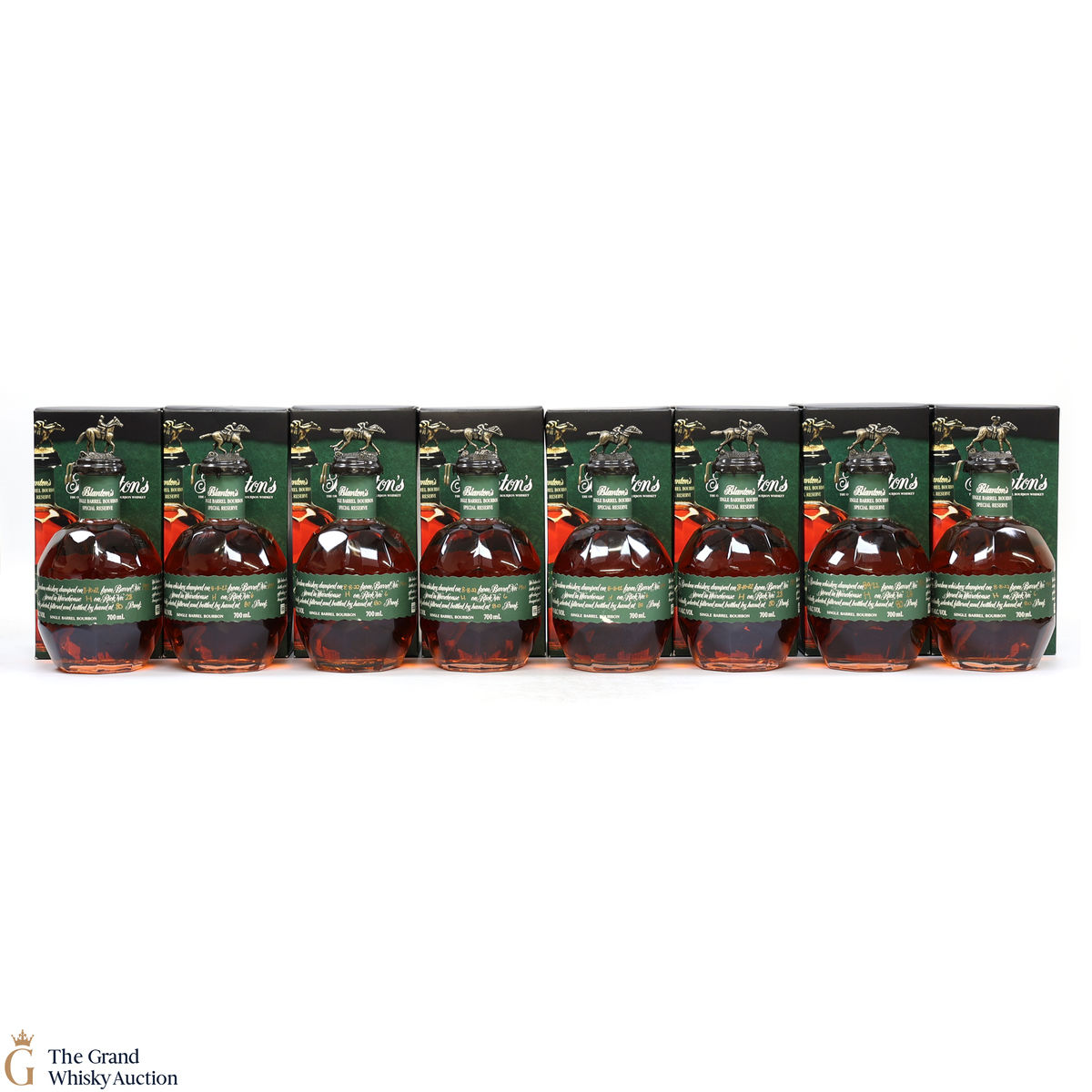 Blanton's - Special Reserve Dumped 2022 - Complete Stopper Collection (8 x 70cl)