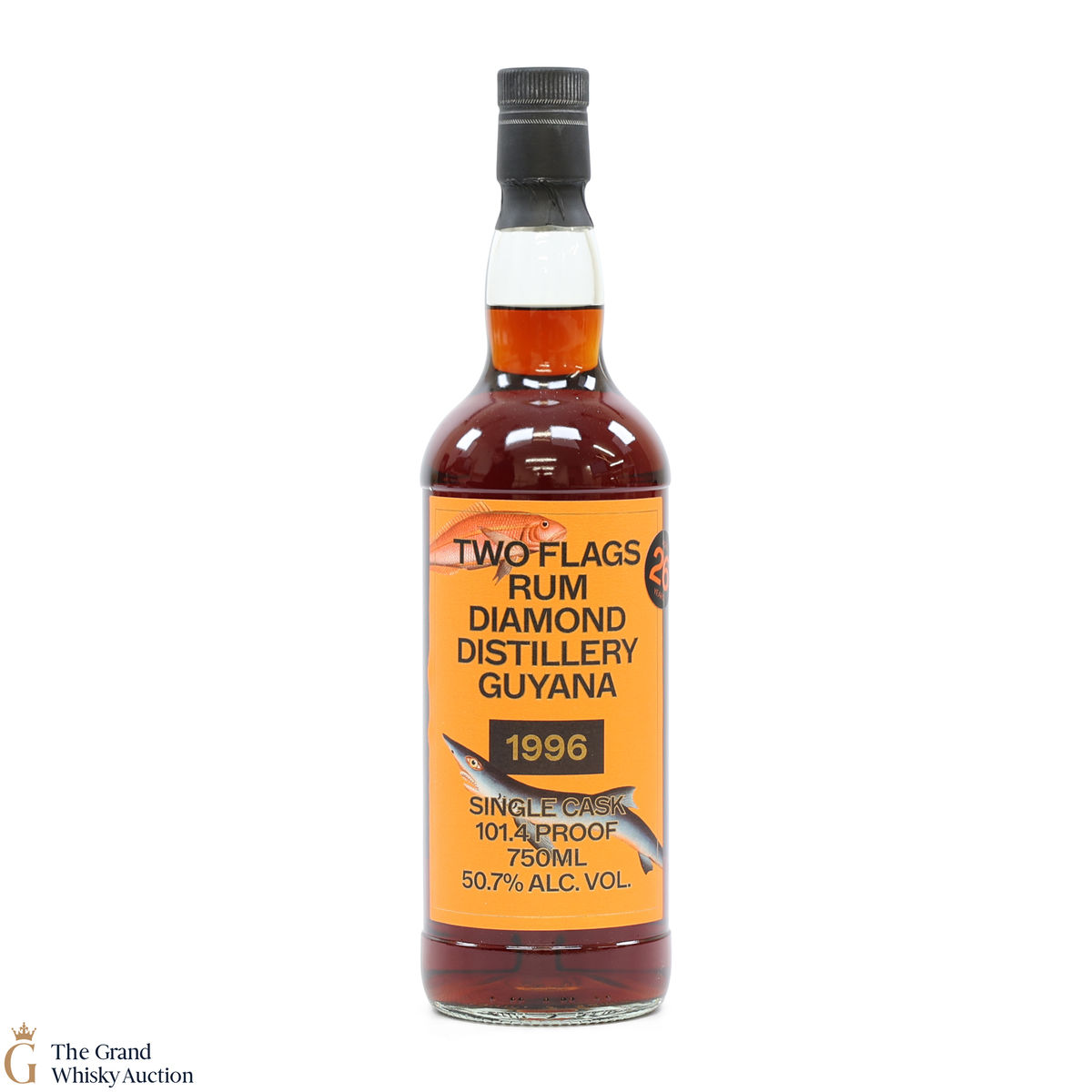 Diamond - 26 Year Old 1996 - Two Flags Rum (75cl)