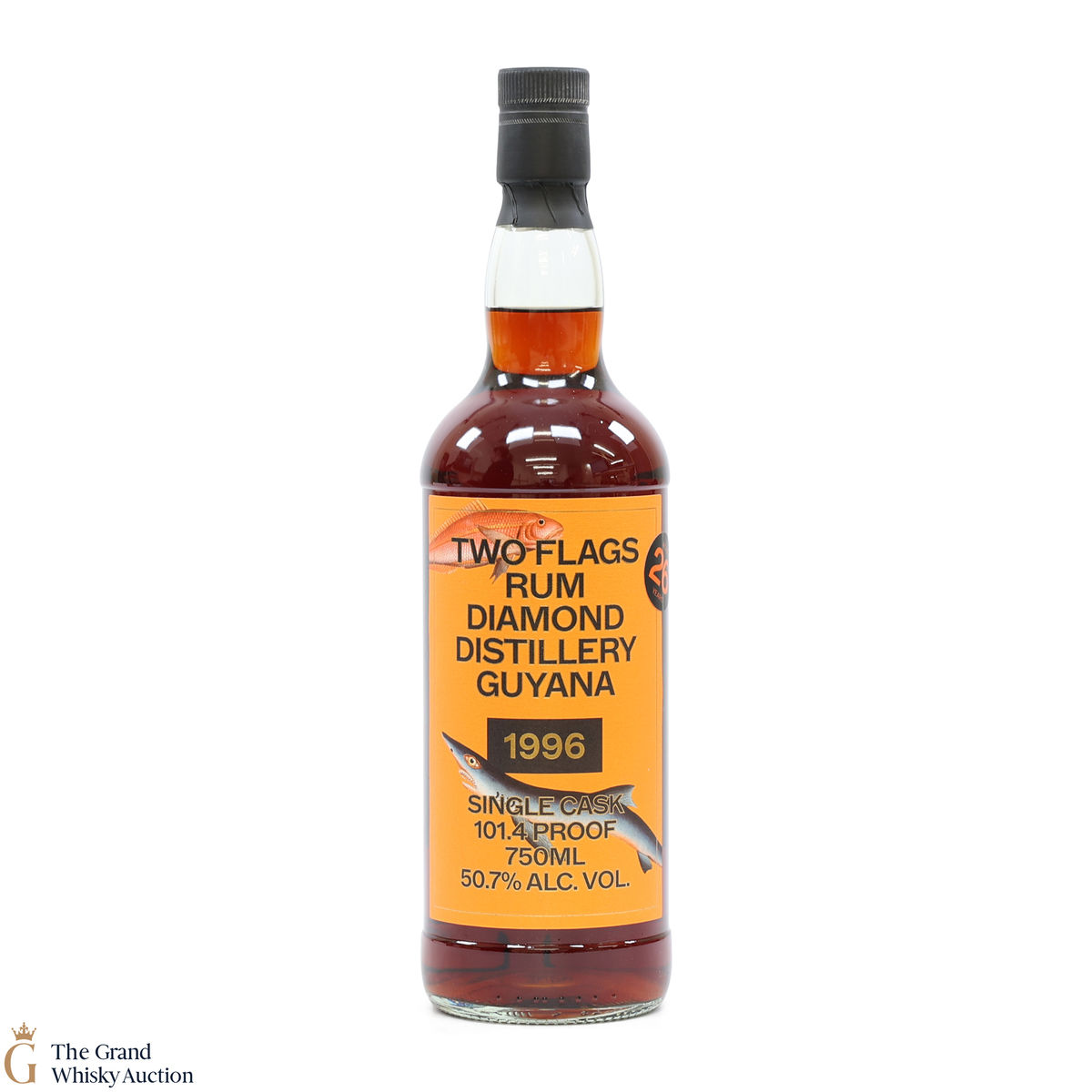 Diamond - 26 Year Old 1996 - Two Flags Rum (75cl)