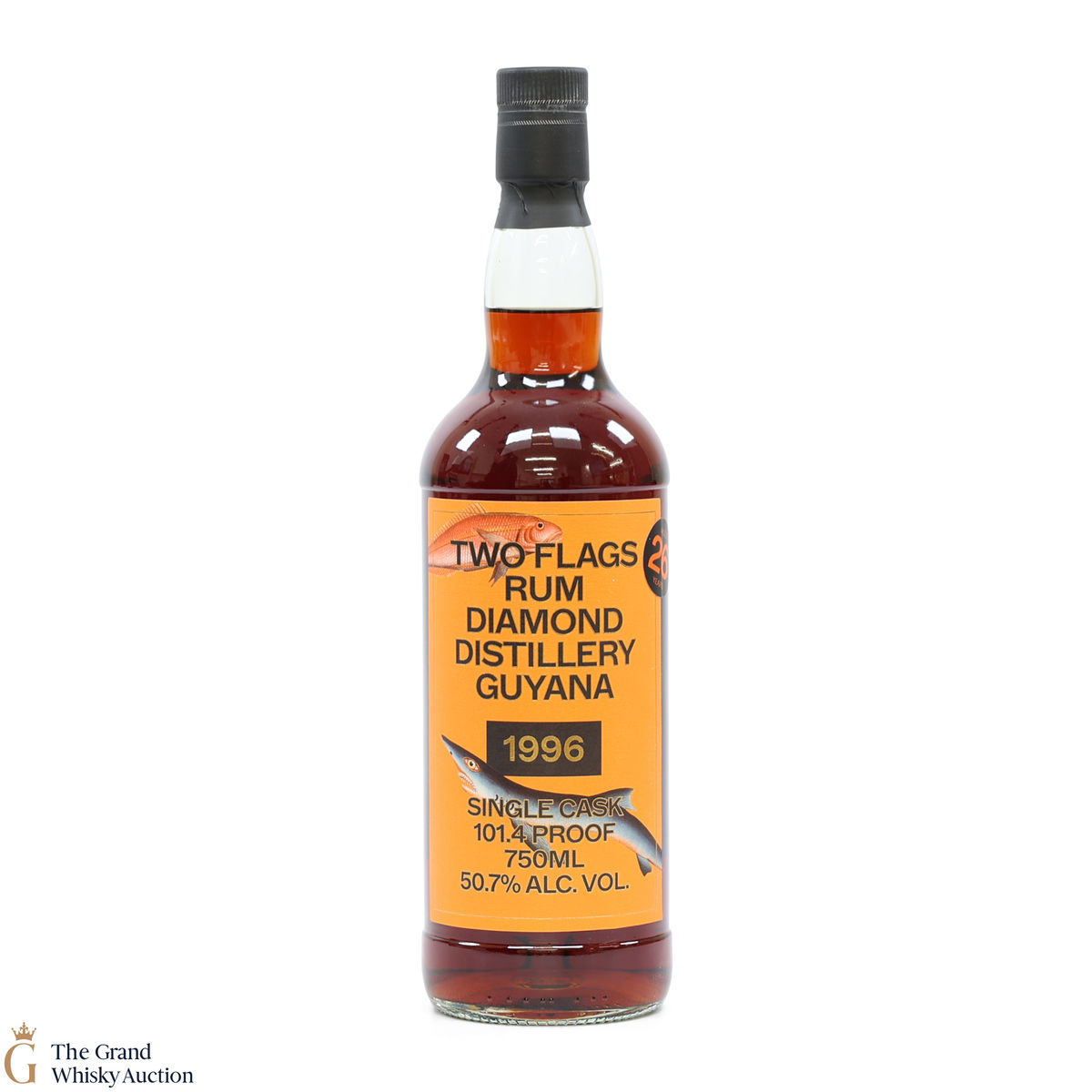 Diamond - 26 Year Old 1996 - Two Flags Rum (75cl)