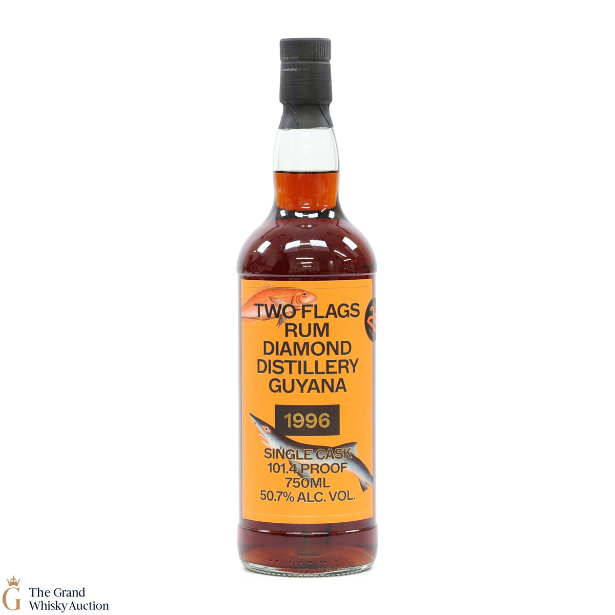 Diamond - 26 Year Old 1996 - Two Flags Rum (75cl)