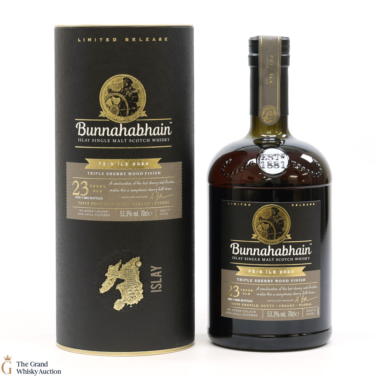 Bunnahabhain - 23 Year Old - Triple Sherry Wood Finish - Fèis Ìle 2024