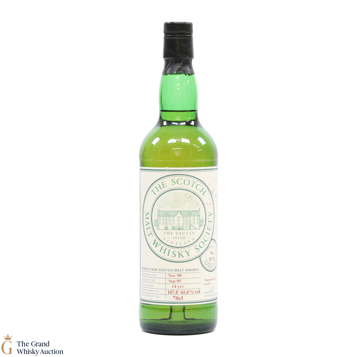 Rosebank - 14 Year Old 1990 - SMWS 25.35 Rummles up the tonsils