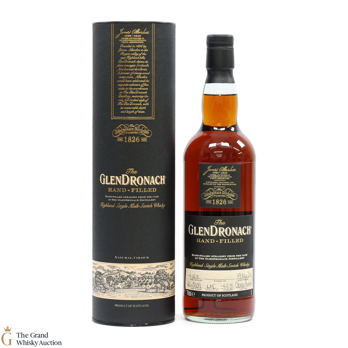 Glendronach - 12 Year Old 2011 Hand Filled Cask Strength Oloroso Puncheon #5039