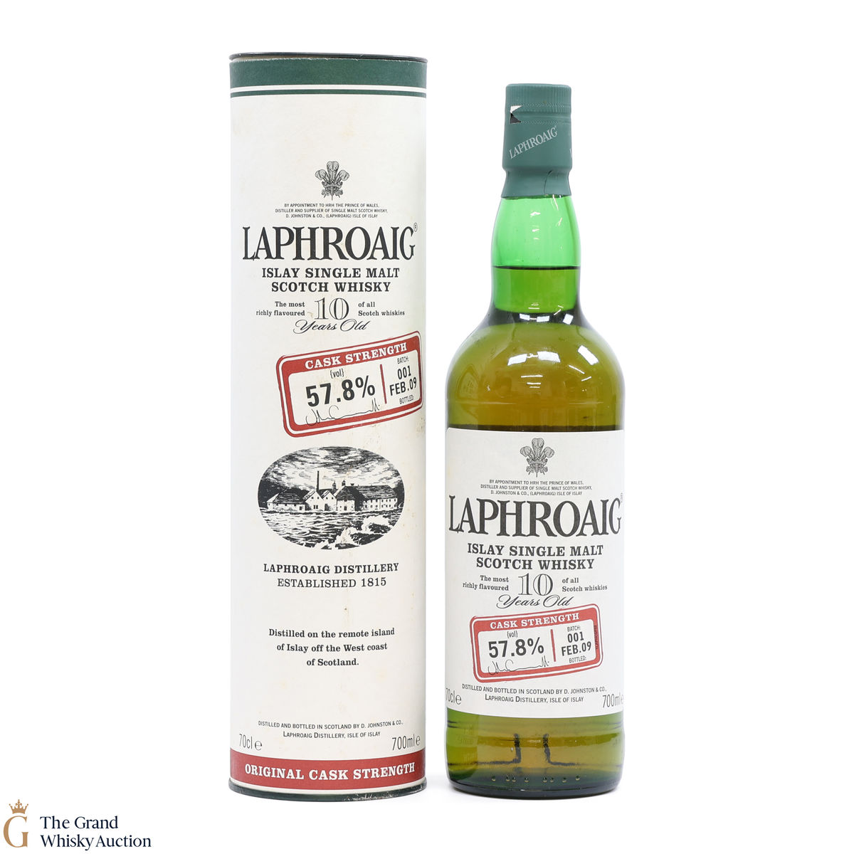 Laphroaig - 10 Year Old - Original Cask Strength 57.8%
