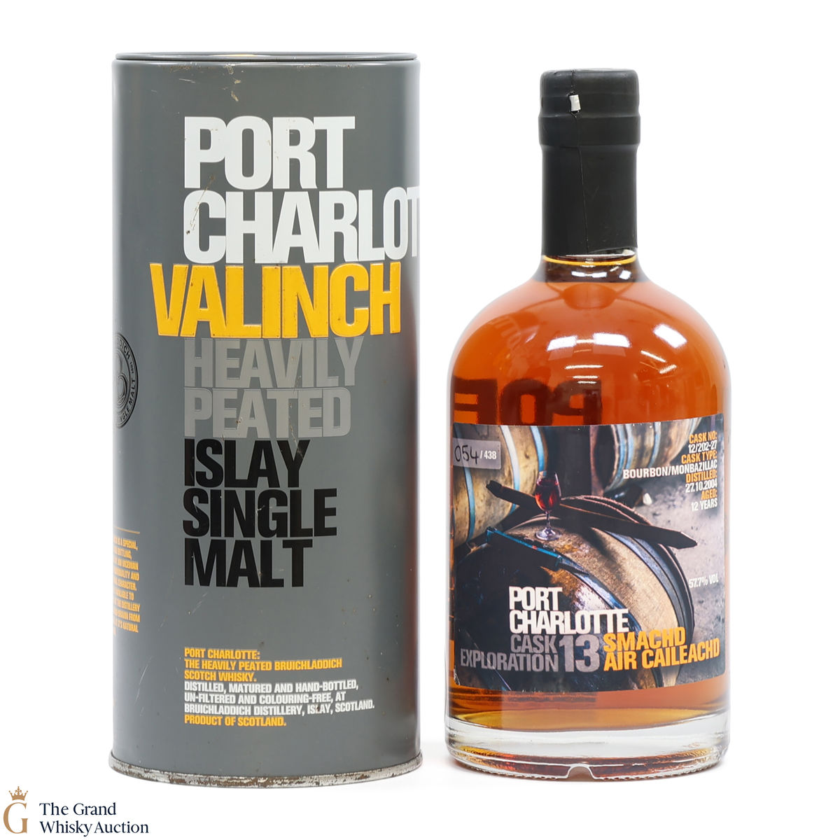 Port Charlotte - 12 Year Old - 2004 Cask Exploration Valinch #13 (50cl)