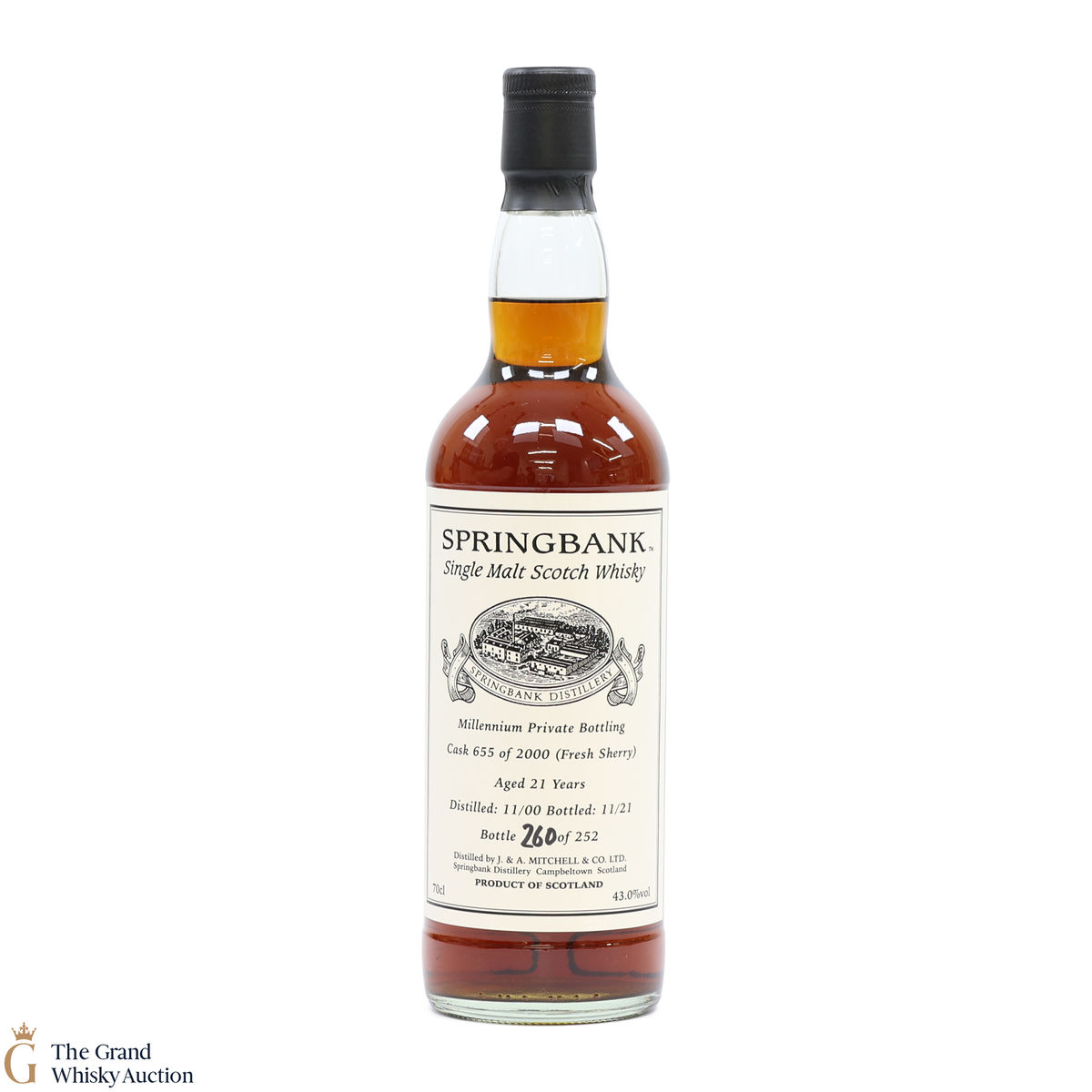 Springbank - 21 Year Old 2000 - Millennium Private Bottling 