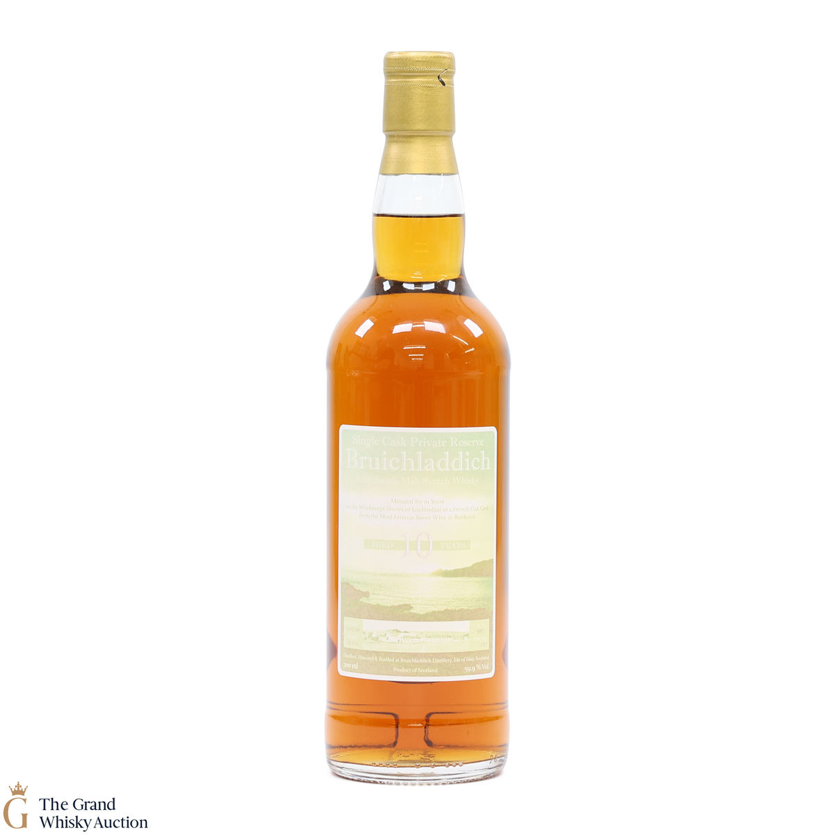 Bruichladdich - 10 Year Old - Private Chateau Y'Dquem Single Cask #527