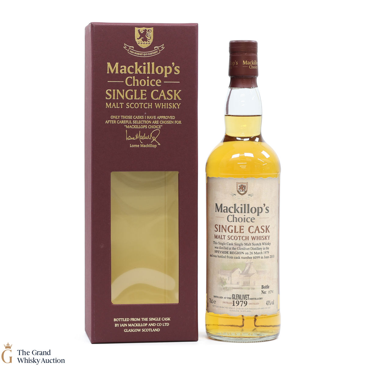 Glenlivet - 1979 Single Cask #6099 - Mackillop's Choice 