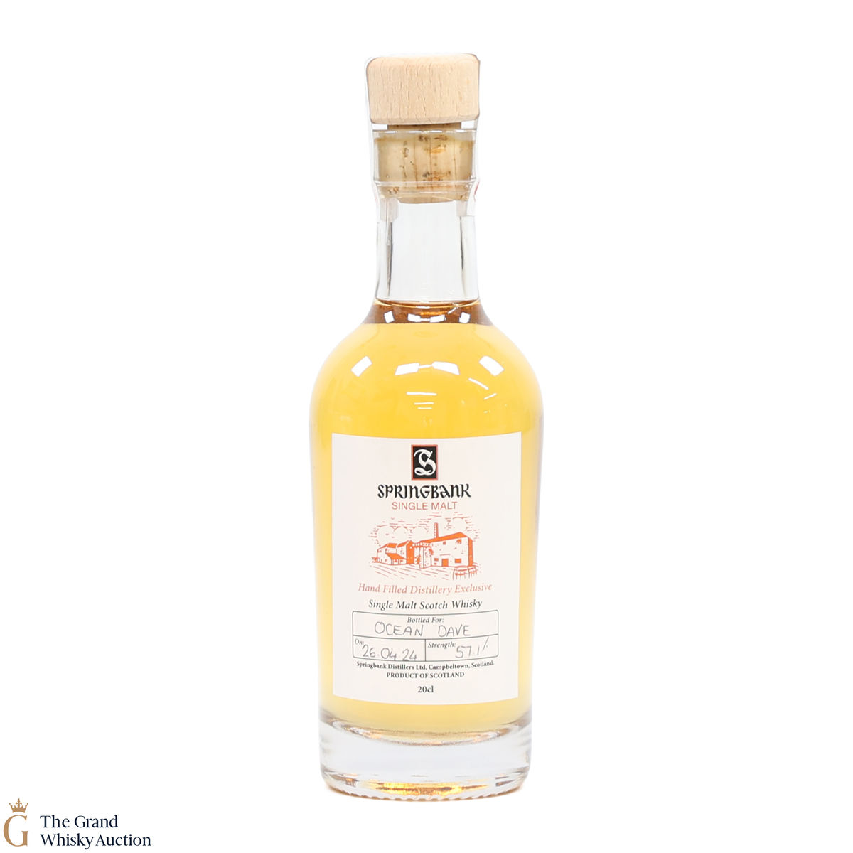 Springbank - Hand Filled Distillery Exclusive 57.1% (20cl)