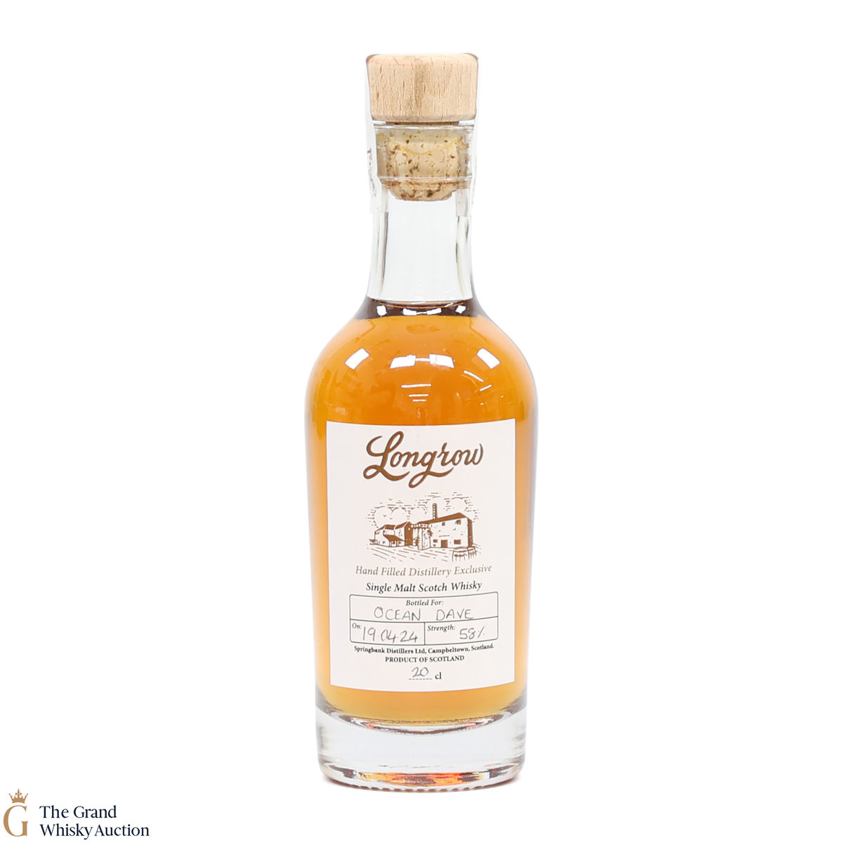 Longrow - Hand Filled Distillery Exclusive 58% (20cl)