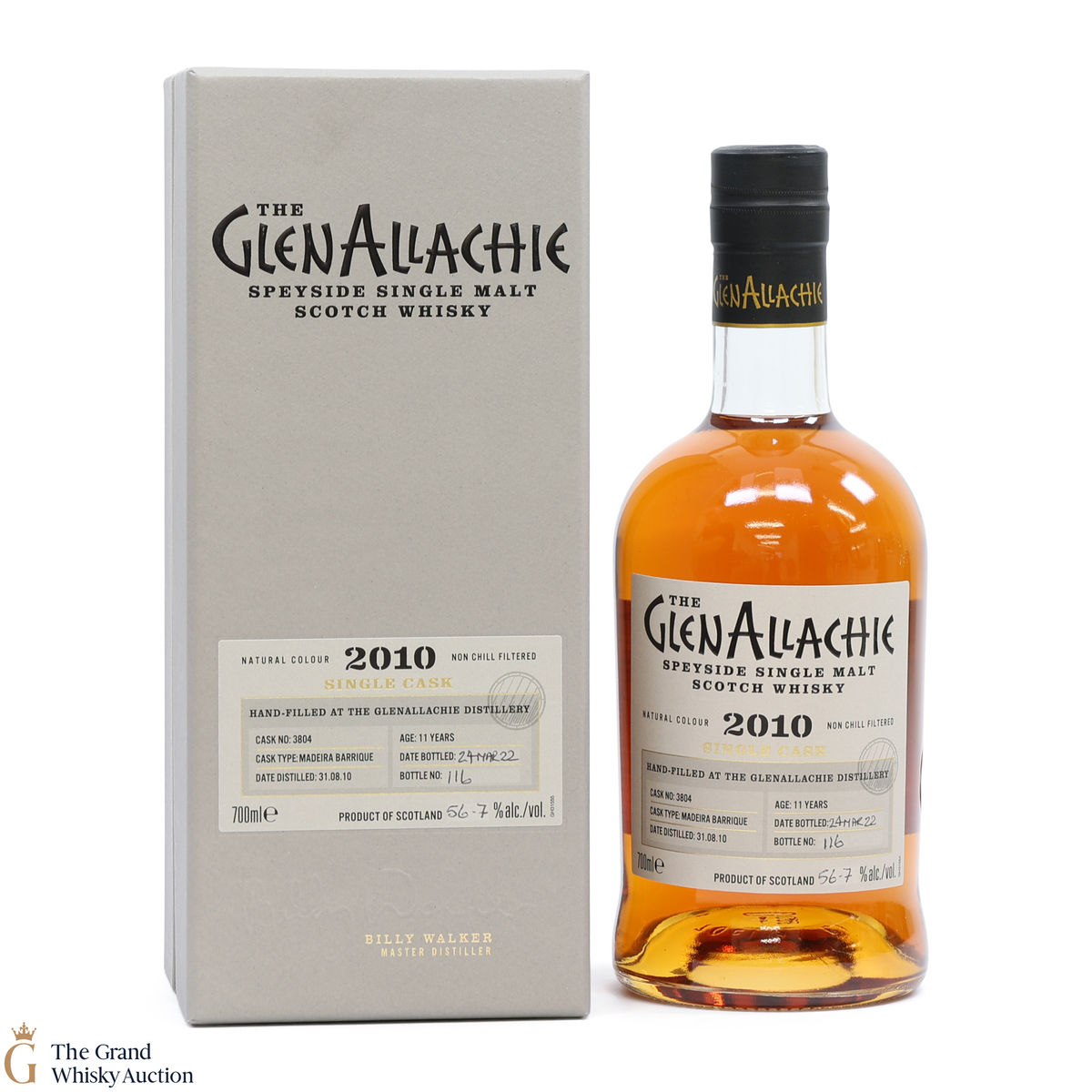 GlenAllachie - 11 Year Old 2010 - Single Cask #3804