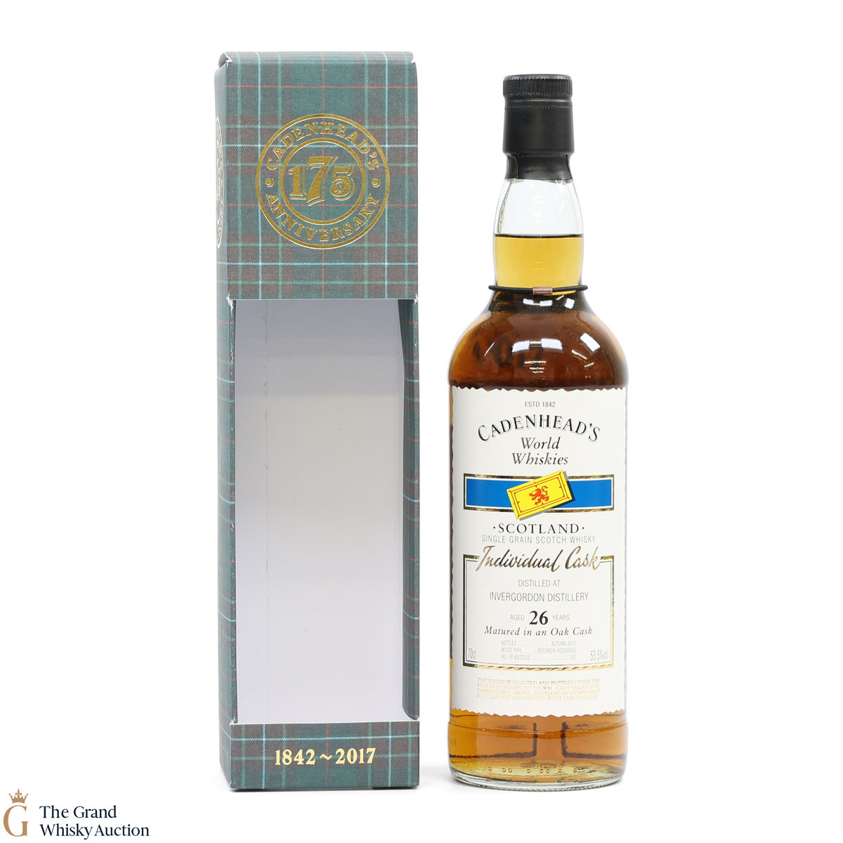 Invergordon - 26 Year Old - Cadenhead's World Whiskies