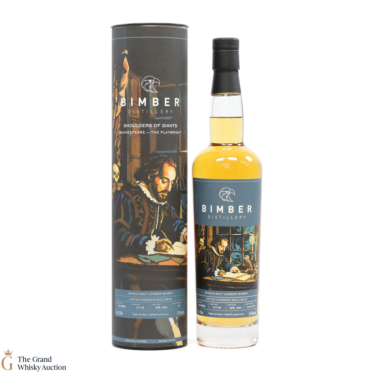 Bimber - Ex-Beer Single Cask #517/30 - Shoulders Of Giants - Shakespeare - The Playwright