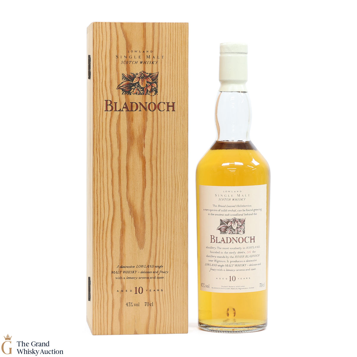 Bladnoch - 10 Year Old Flora and Fauna (Wooden Box)