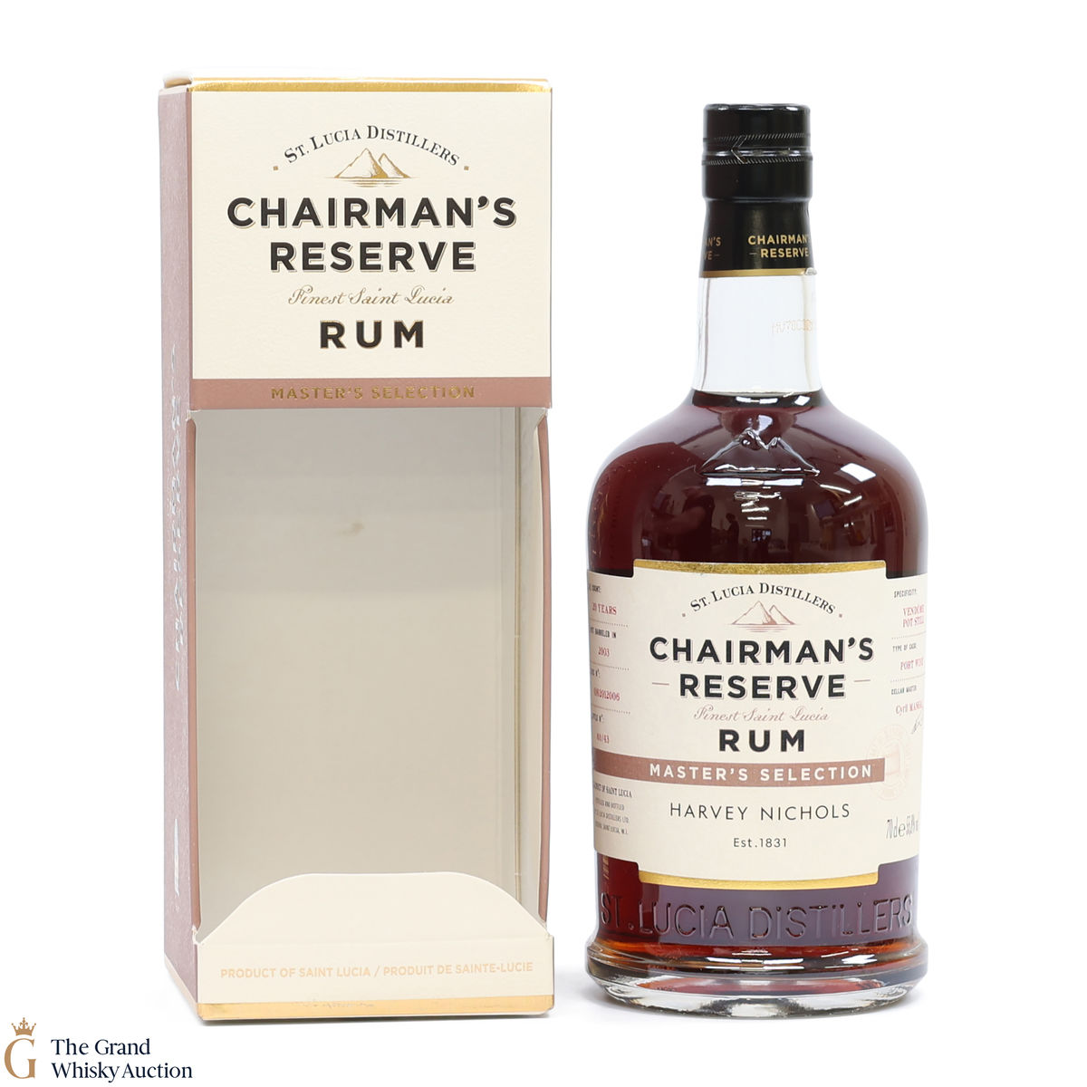 St Lucia - 20 Year Old 2003 - Chairman's Reserve Rum - Master's Selection