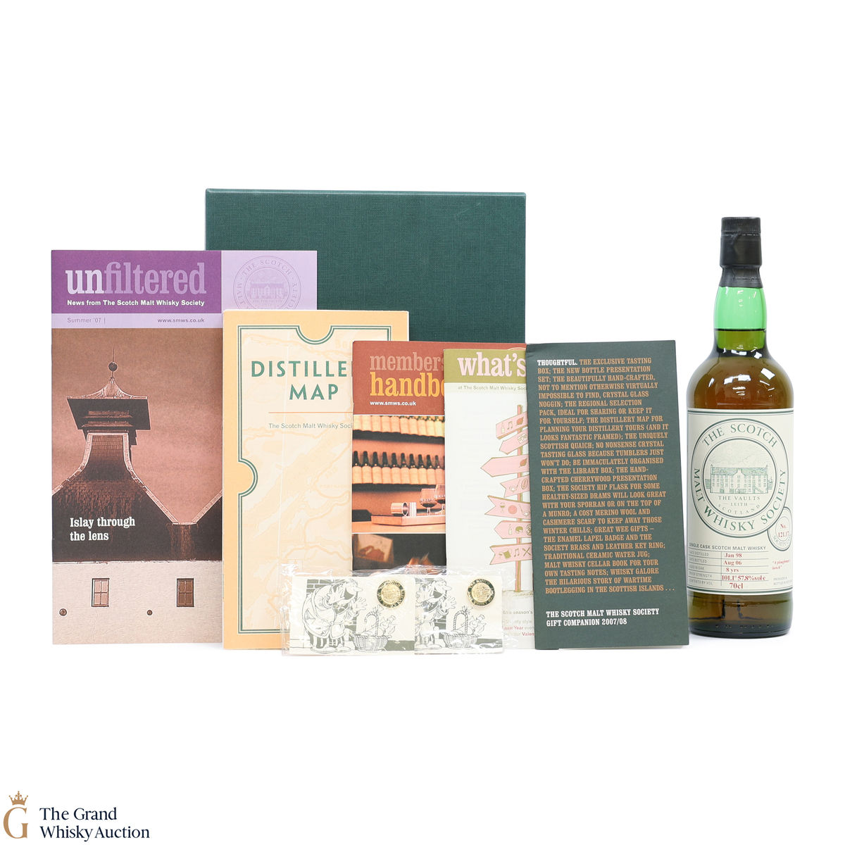 Arran - 8 Year Old 1998 - SMWS 121.17 - A Ploughman's Lunch & Membership Pack