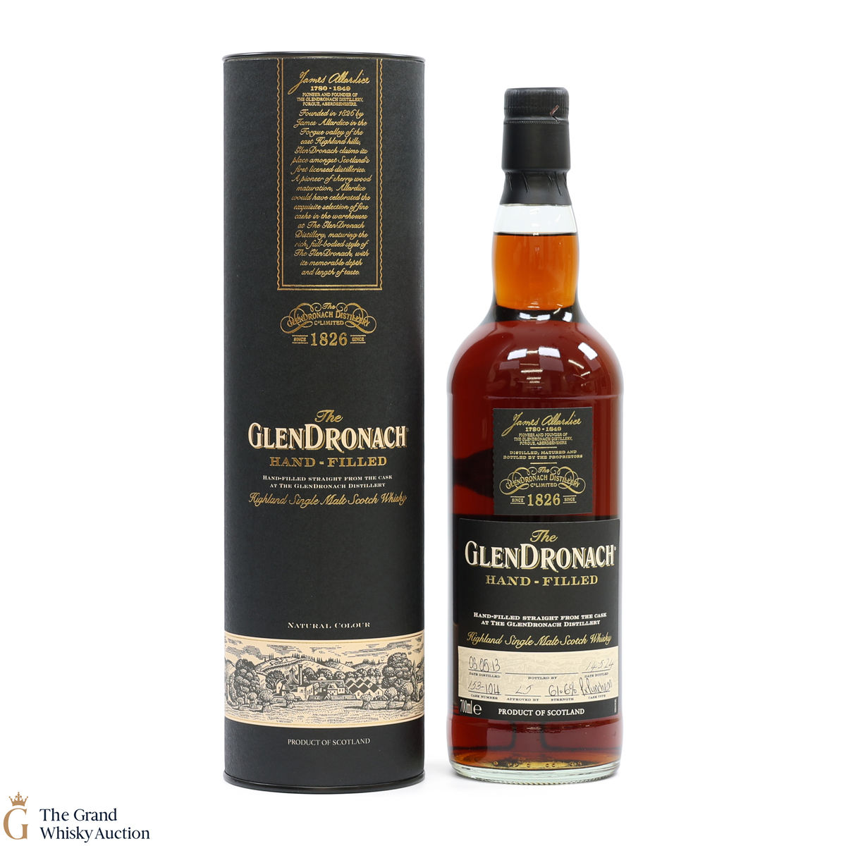 Glendronach - 10 Year Old 2013 Hand Filled Cask Strength PX #104
