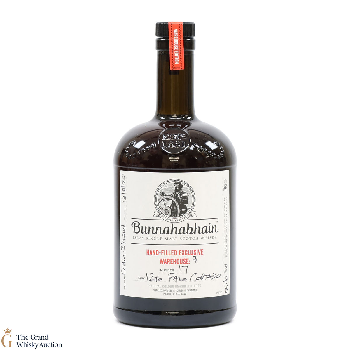 Bunnahabhain - 12 Year Old - 2008 Palo Cortado - Handfill 2020