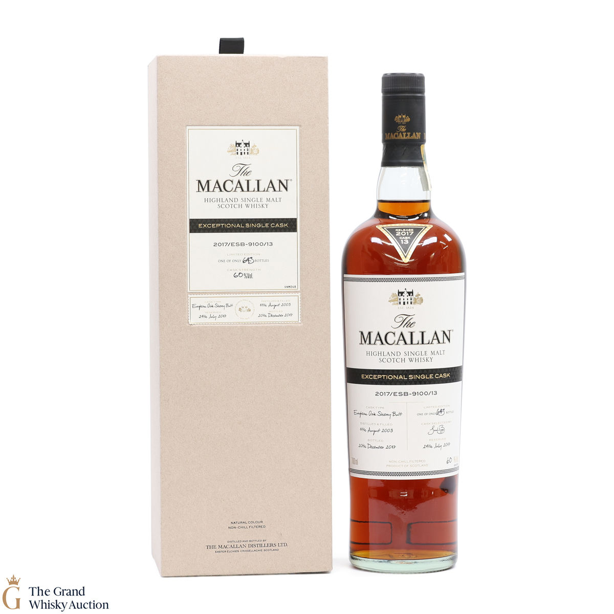 Macallan - 2003 Exceptional Cask #9100-13 2017 Release