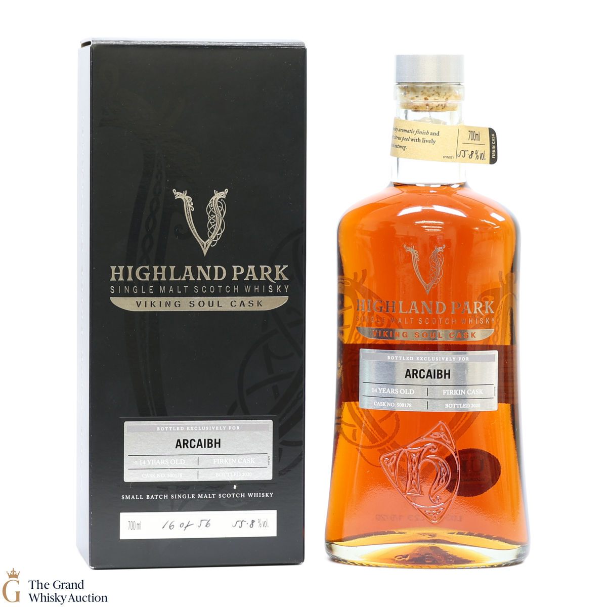 Highland Park - 14 Year Old - Viking Soul Cask #500178 - Arcaibh Exclusive