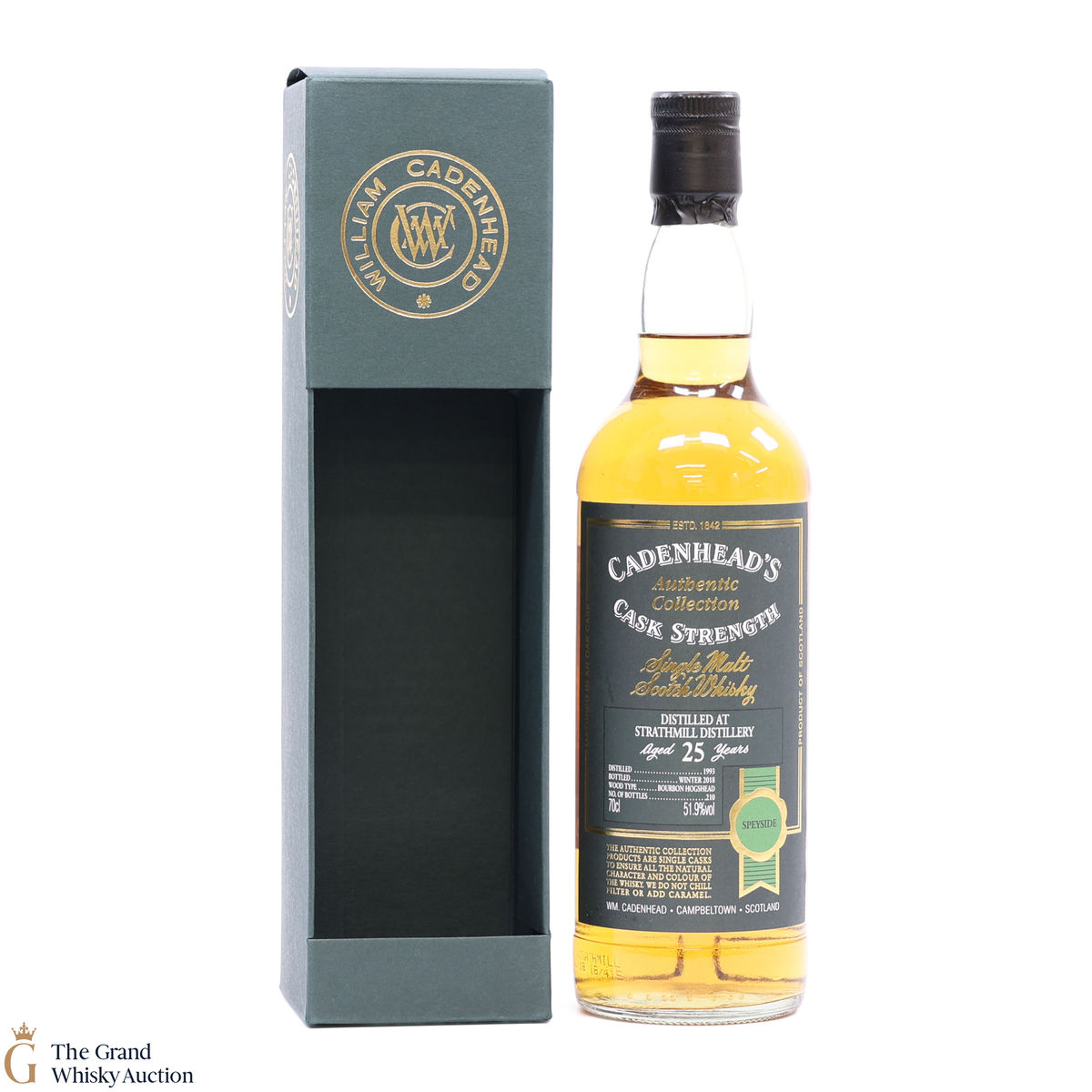 Strathmill - 25 Year Old - Cadenhead's Authentic Collection 