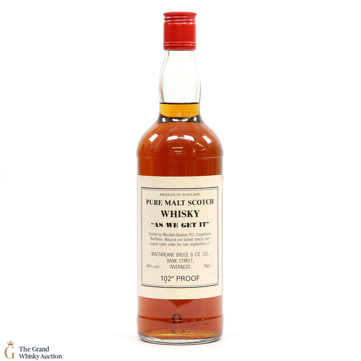 Macallan - As We Get It - 102 Proof - 1980s (75cl)