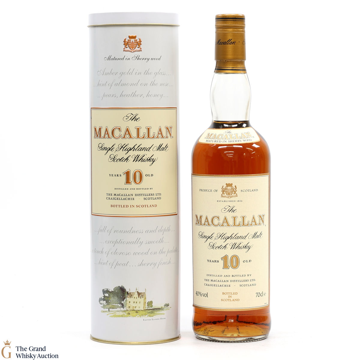 Macallan - 10 Year Old - Tin (1990's)