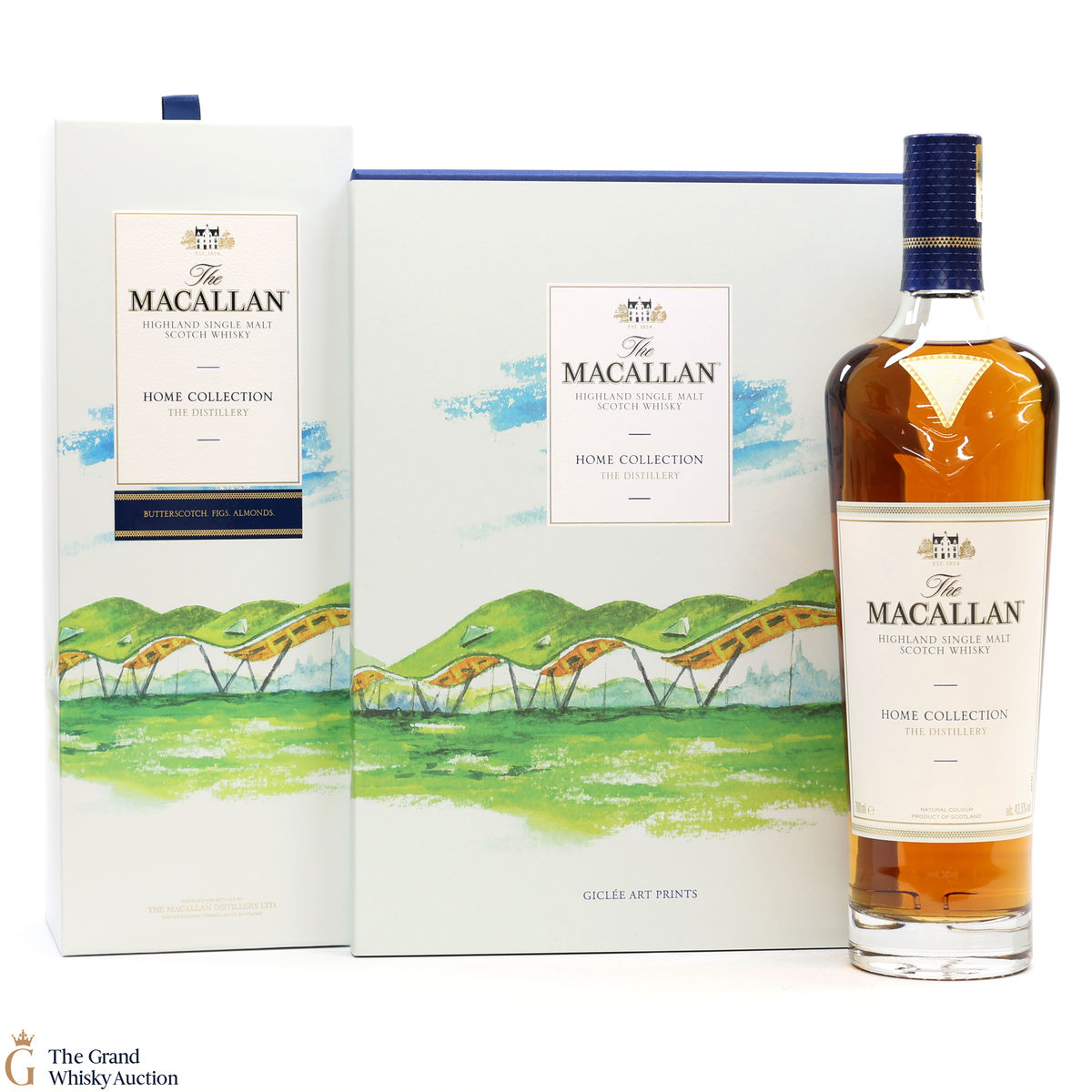 Macallan - Home Collection - The Distillery (1x70cl) & Giclee Art Prints