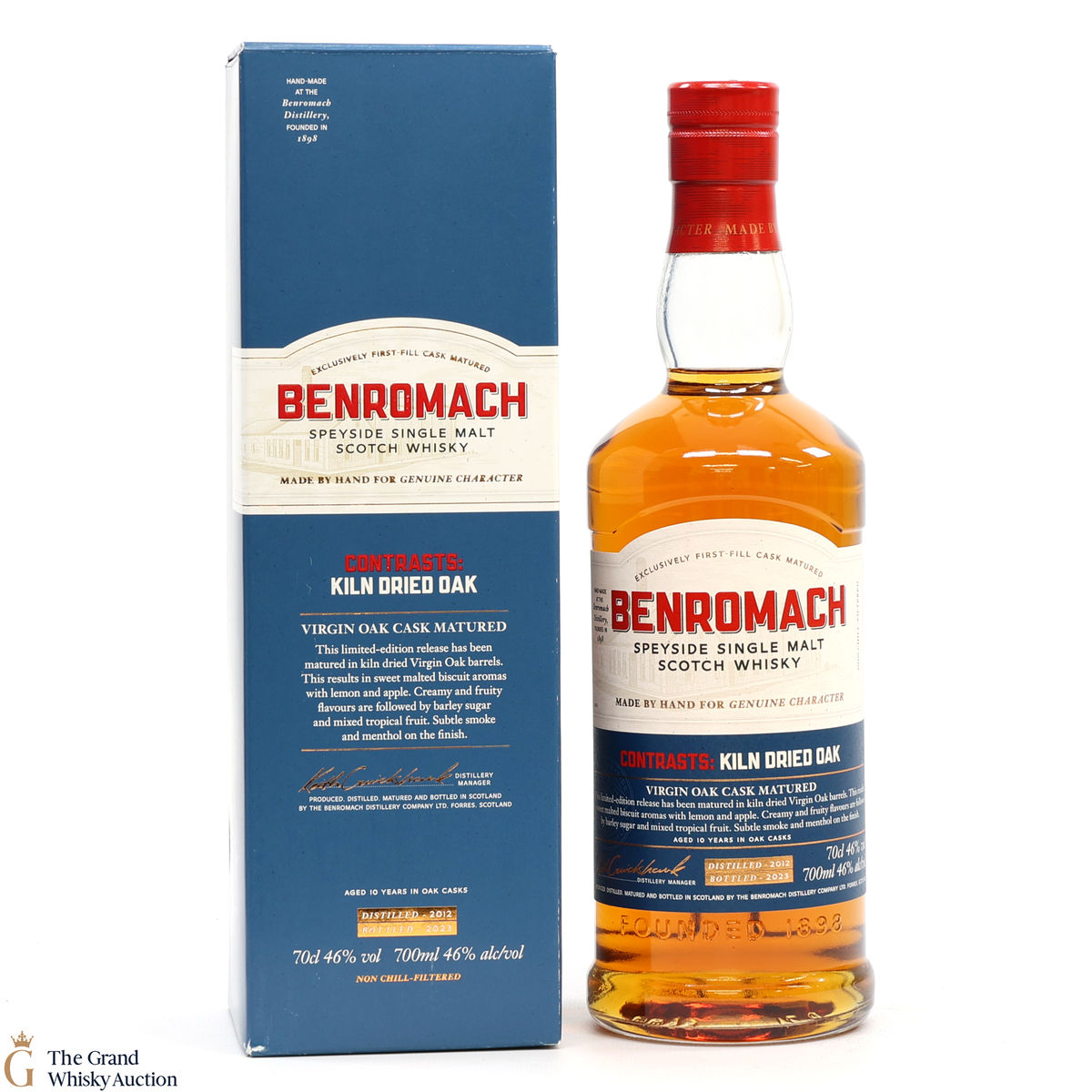 Benromach  - 10 Year Old - Contrasts: Kiln Dried Oak (2012-2023)