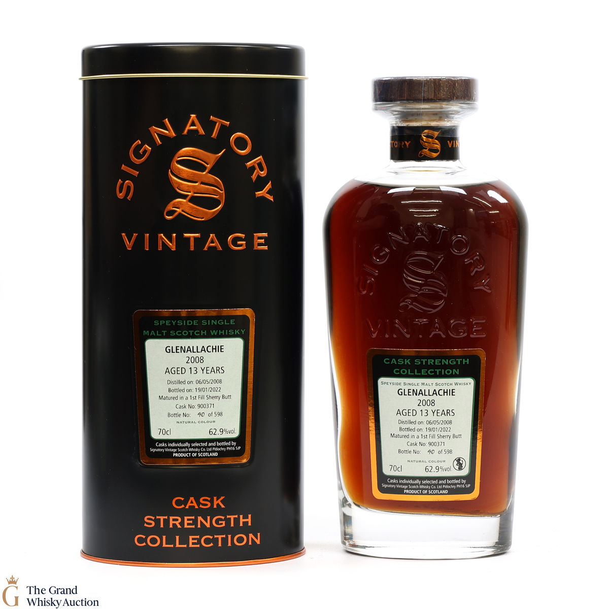 Glenallachie - 13 Year 2008  #900371 - Signatory