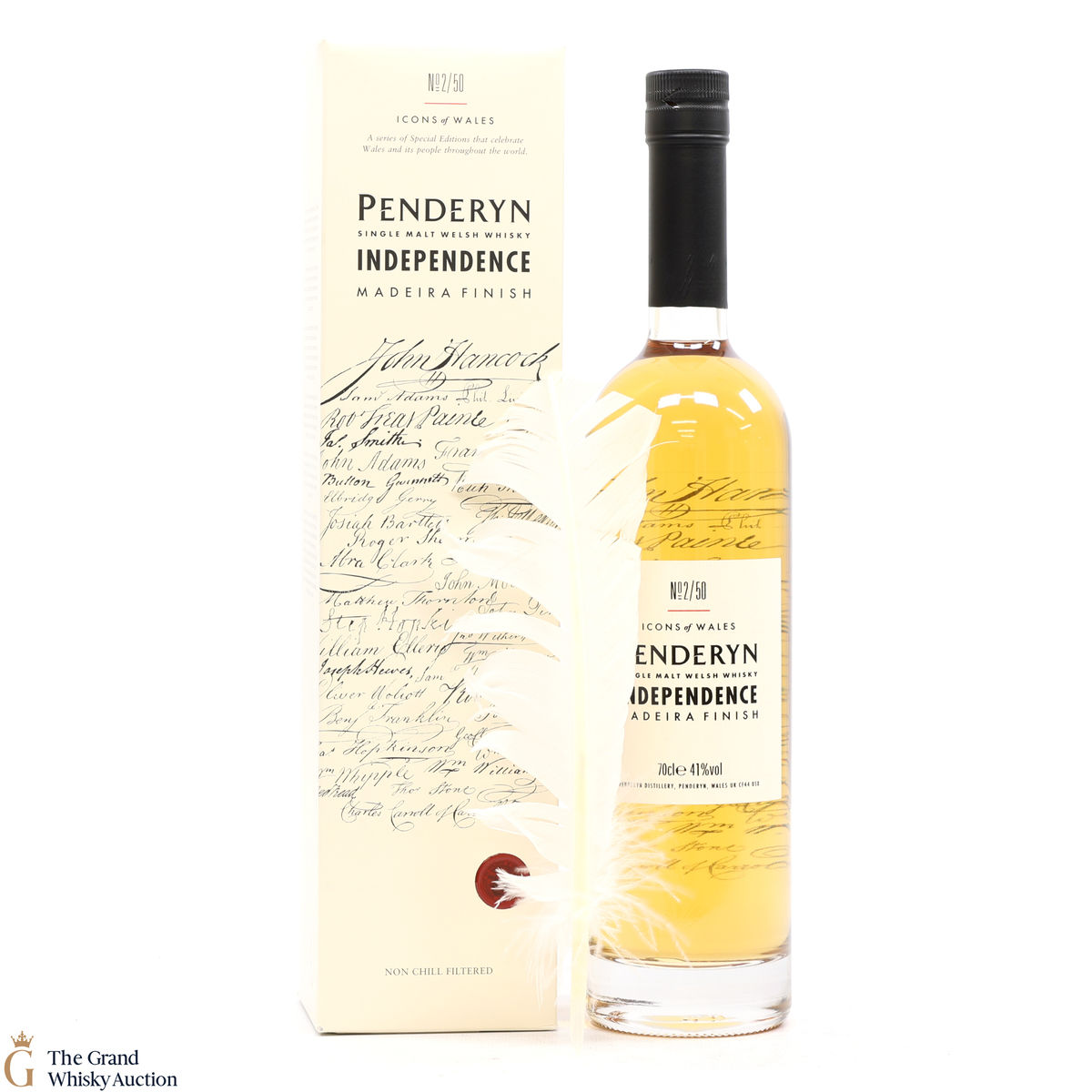 Penderyn - Icons of Wales #2 Independence - Madeira Finish 
