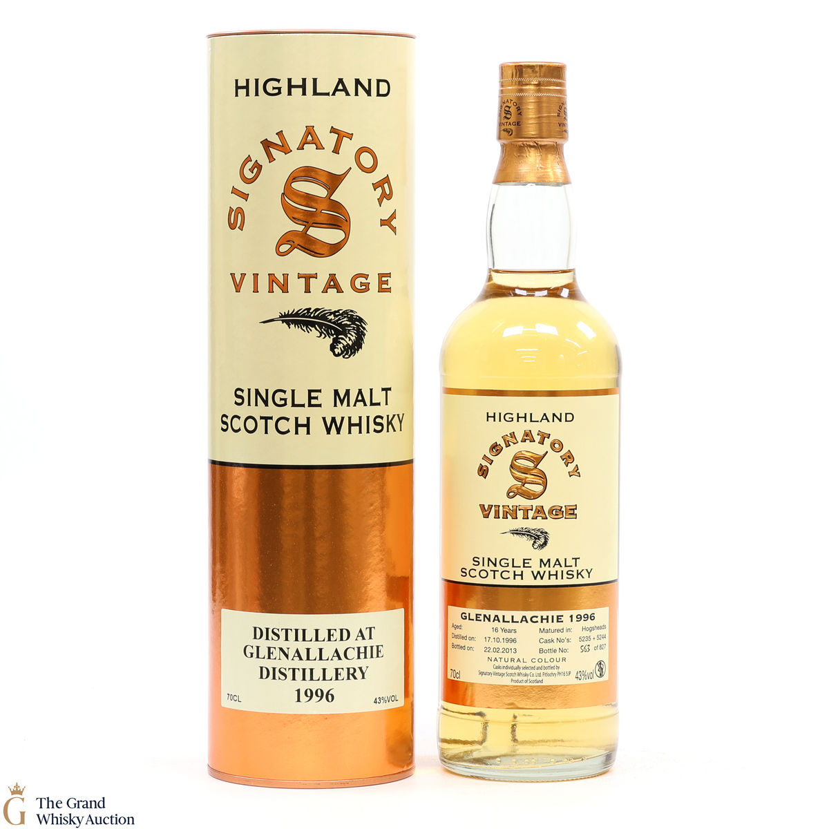 Glenallachie - 16 Year Old 1996 Signatory #5235 & 5244