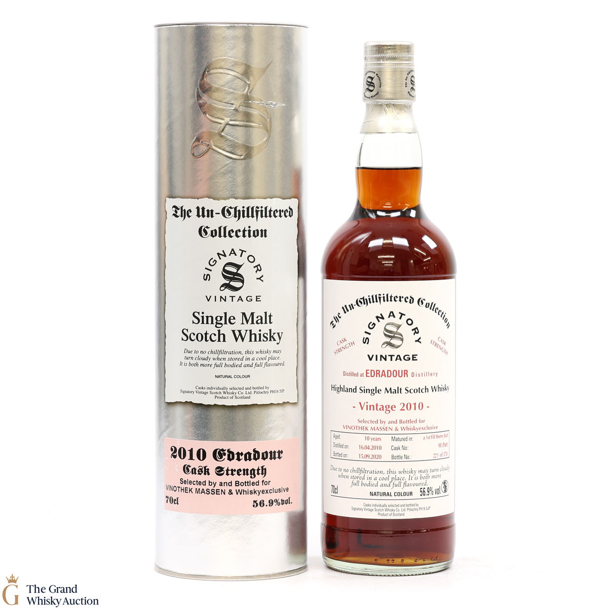 Edradour - 10 Year Old 2010 #98 - Signatory Vintage