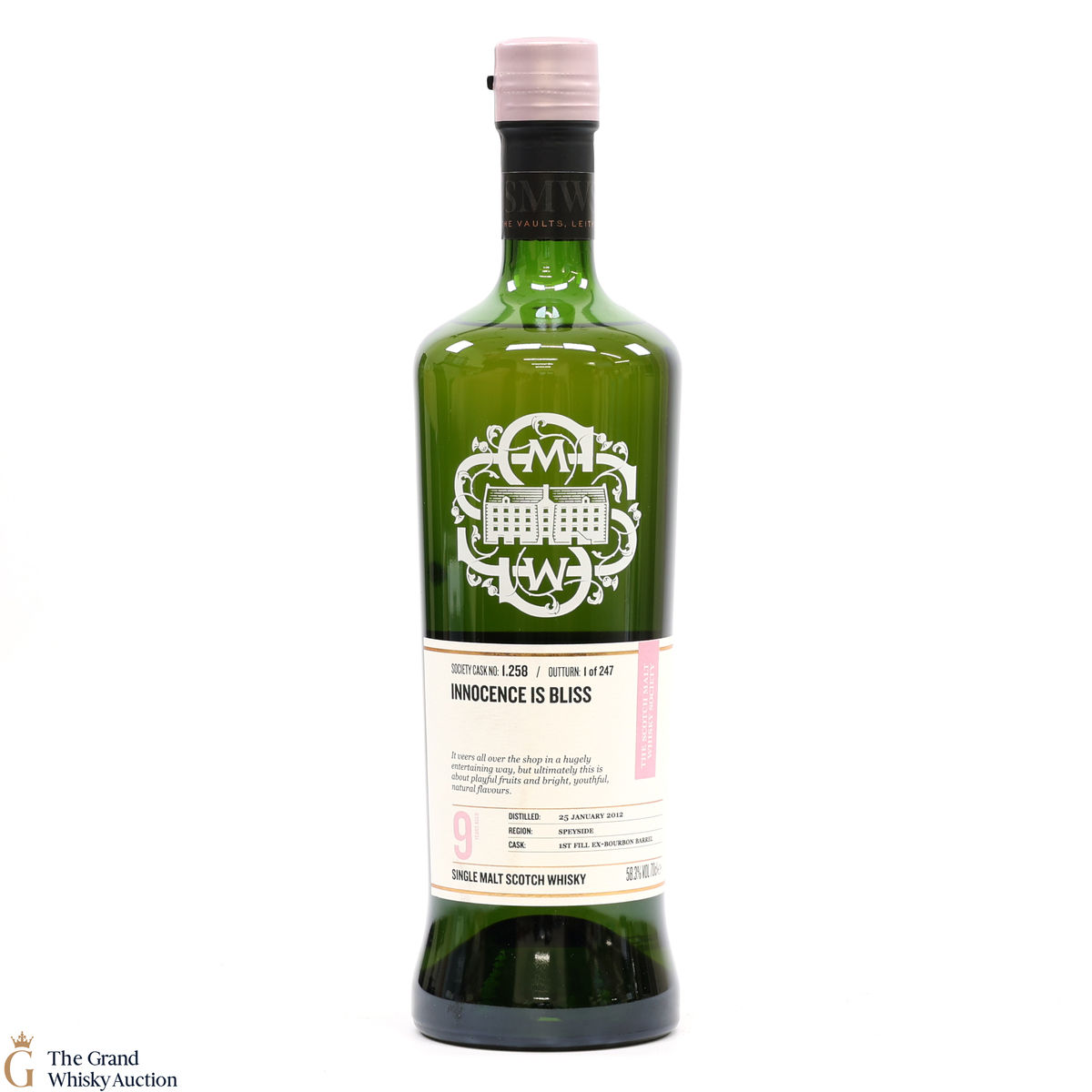 Glenfarclas - 9 Year Old 2012 SMWS 1.258 Innocence Is Bliss
