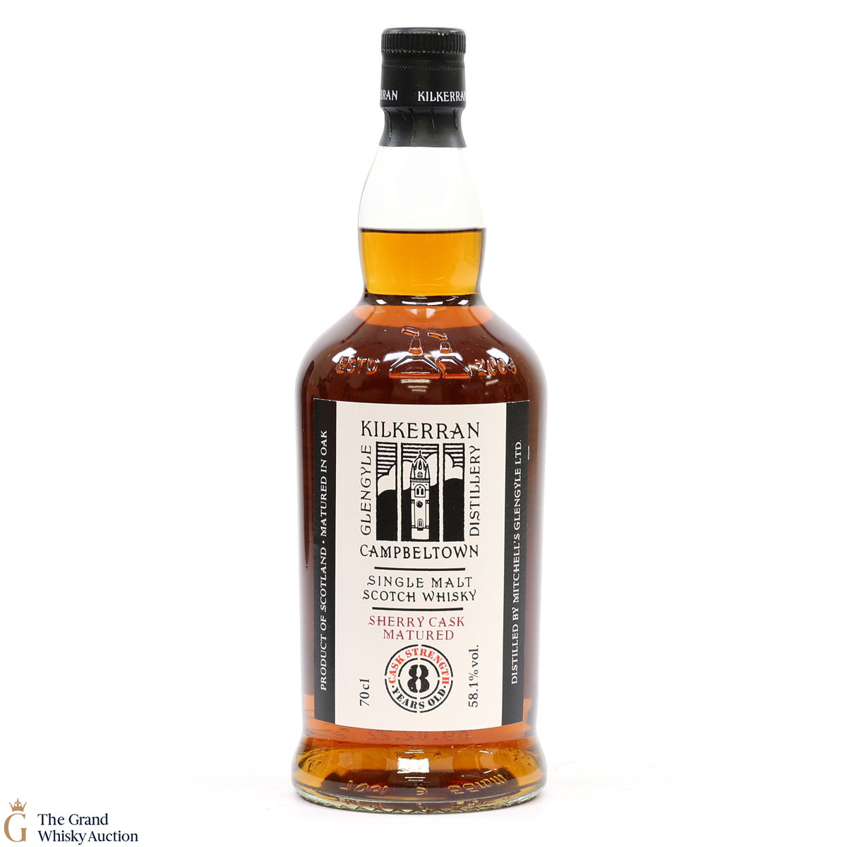 Kilkerran - 8 Year Old - Sherry Oak - Cask Strength 58.1%