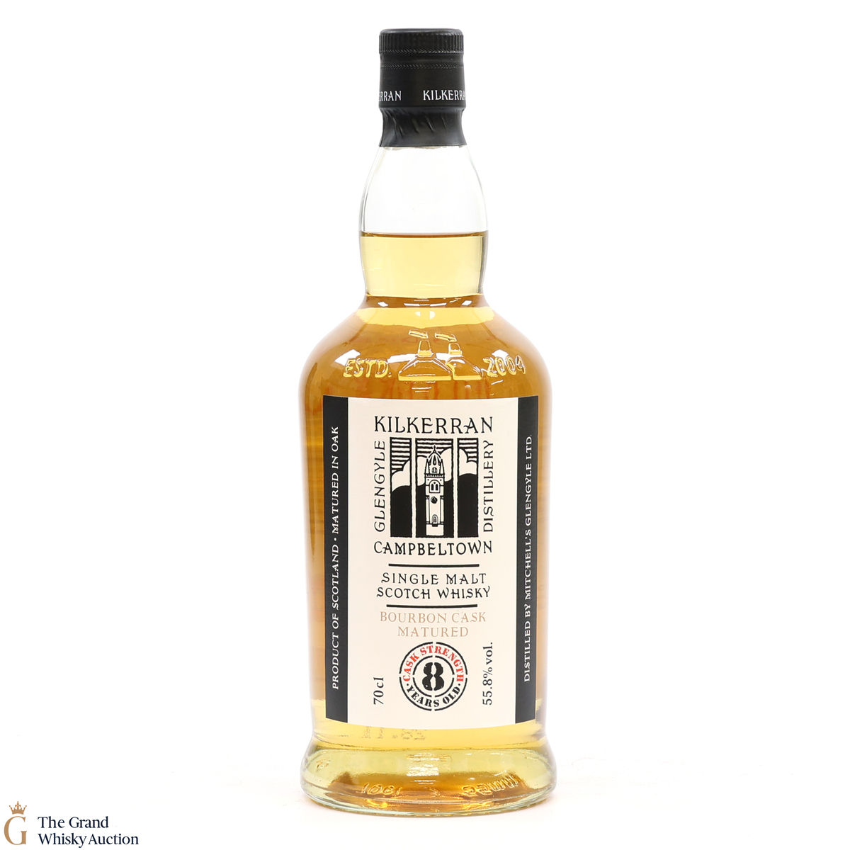 Kilkerran - 8 Year Old - Bourbon Oak 2022 - Cask Strength 55.8%