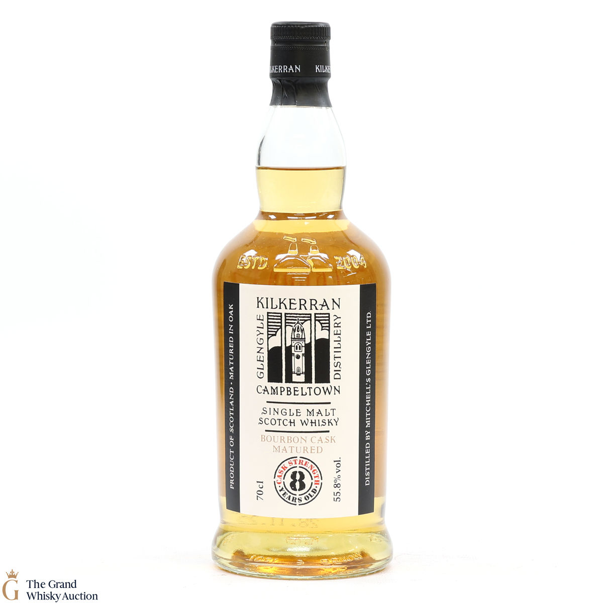 Kilkerran - 8 Year Old - Bourbon Oak 2022 - Cask Strength 55.8%
