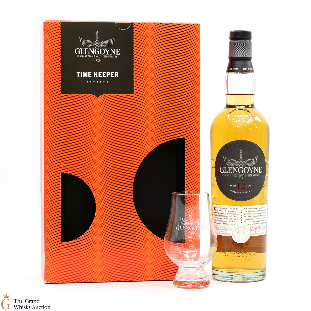 Glengoyne - 12 Year Old - Time Keeper Gift Set