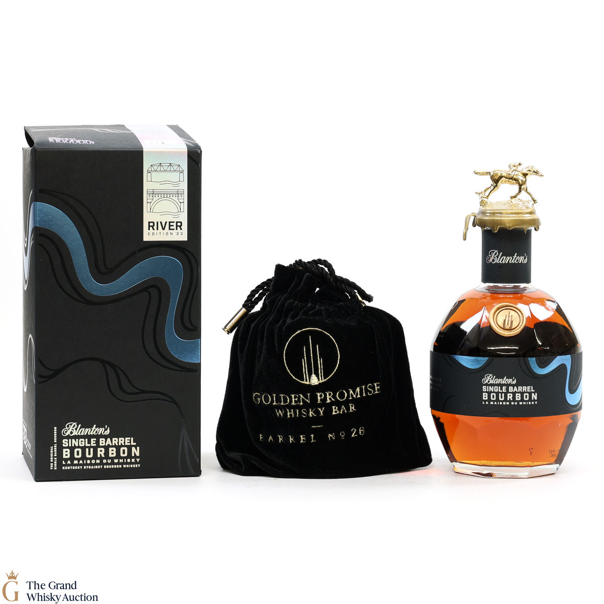 Blanton's - Single Barrel 2023 River Edition #26 LMDW Golden Promise