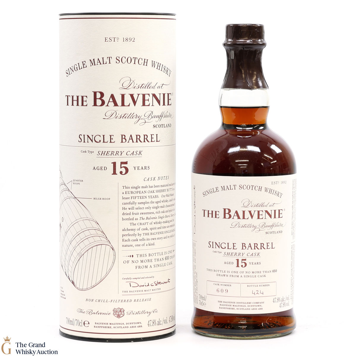 Balvenie - 15 Year Old Single Sherry Barrel #609