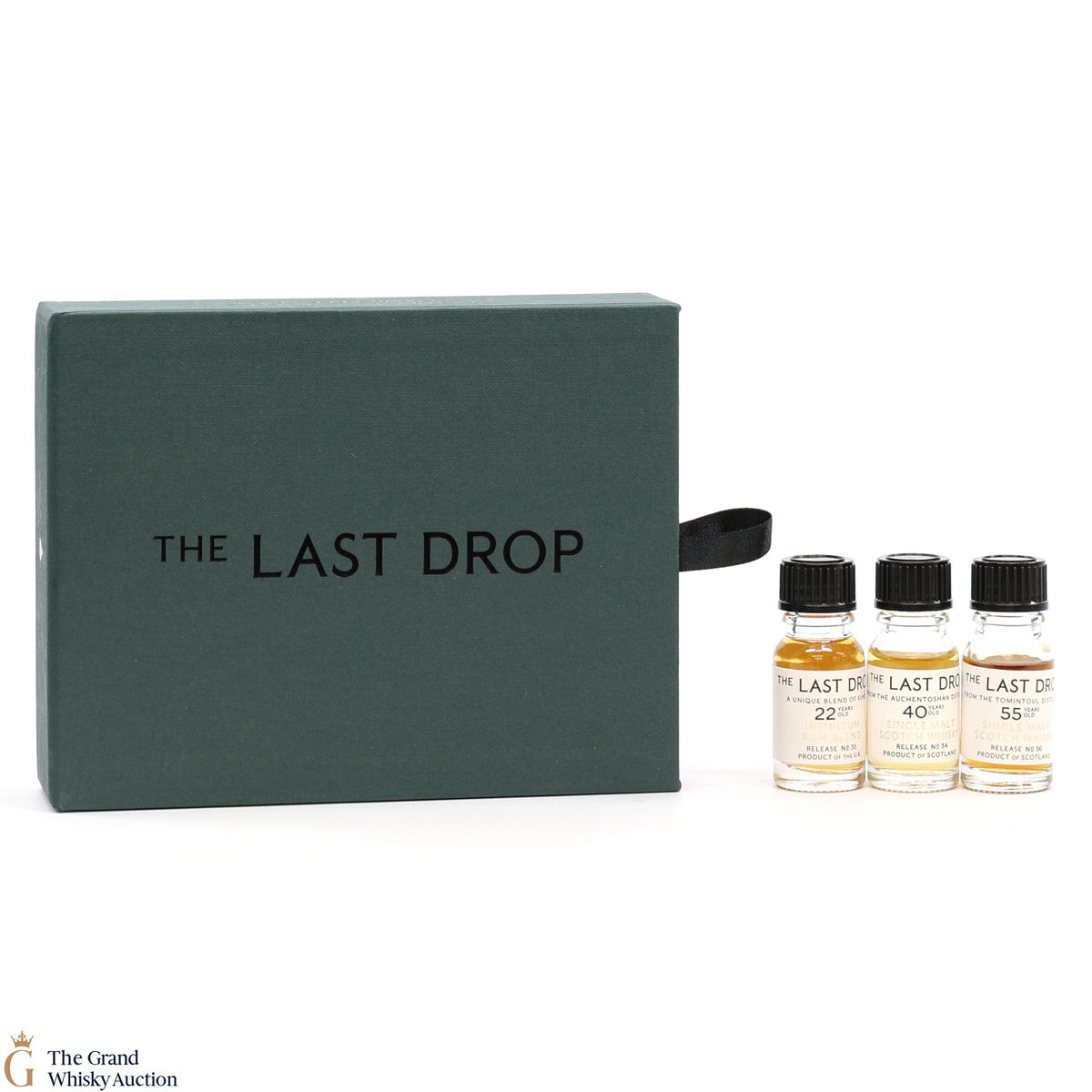 The Last Drop - 22 YO Rum 40 YO Auchentoshan & 55 YO Tomintoul (3 x 10ml)