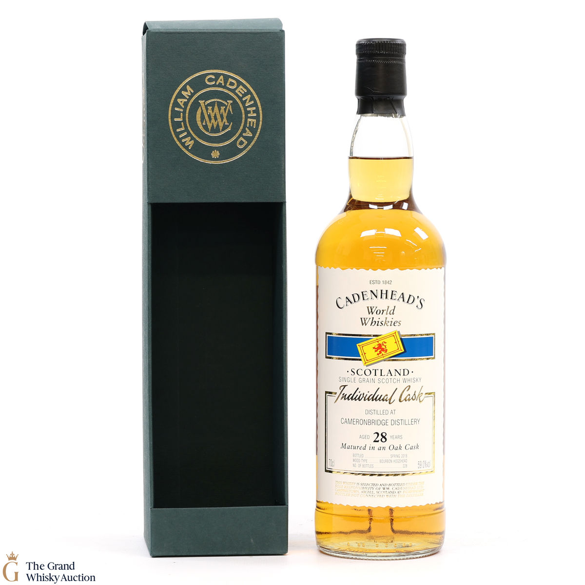 Cameronbridge - 28 Year Old - Cadenhead's World Whiskies