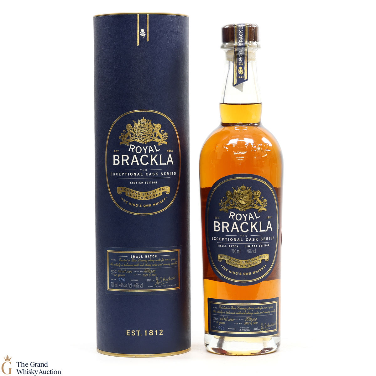 Royal Brackla - 18 Year Old 2000 - PX Cask - Small Batch