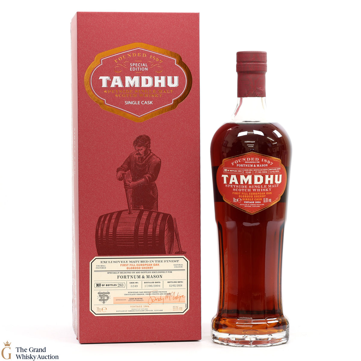 Tamdhu - 2004 Single Cask #5249 - Fortnum & Mason