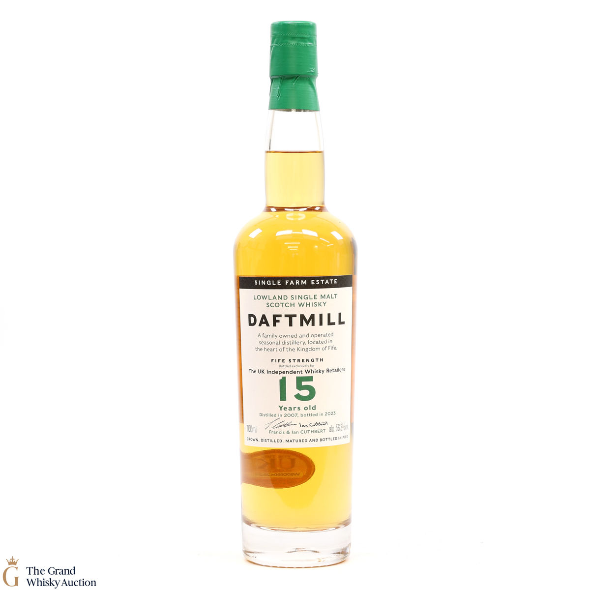 Daftmill - 15 Year Old Fife Strength 2023 - UK Independent Whisky Retailers