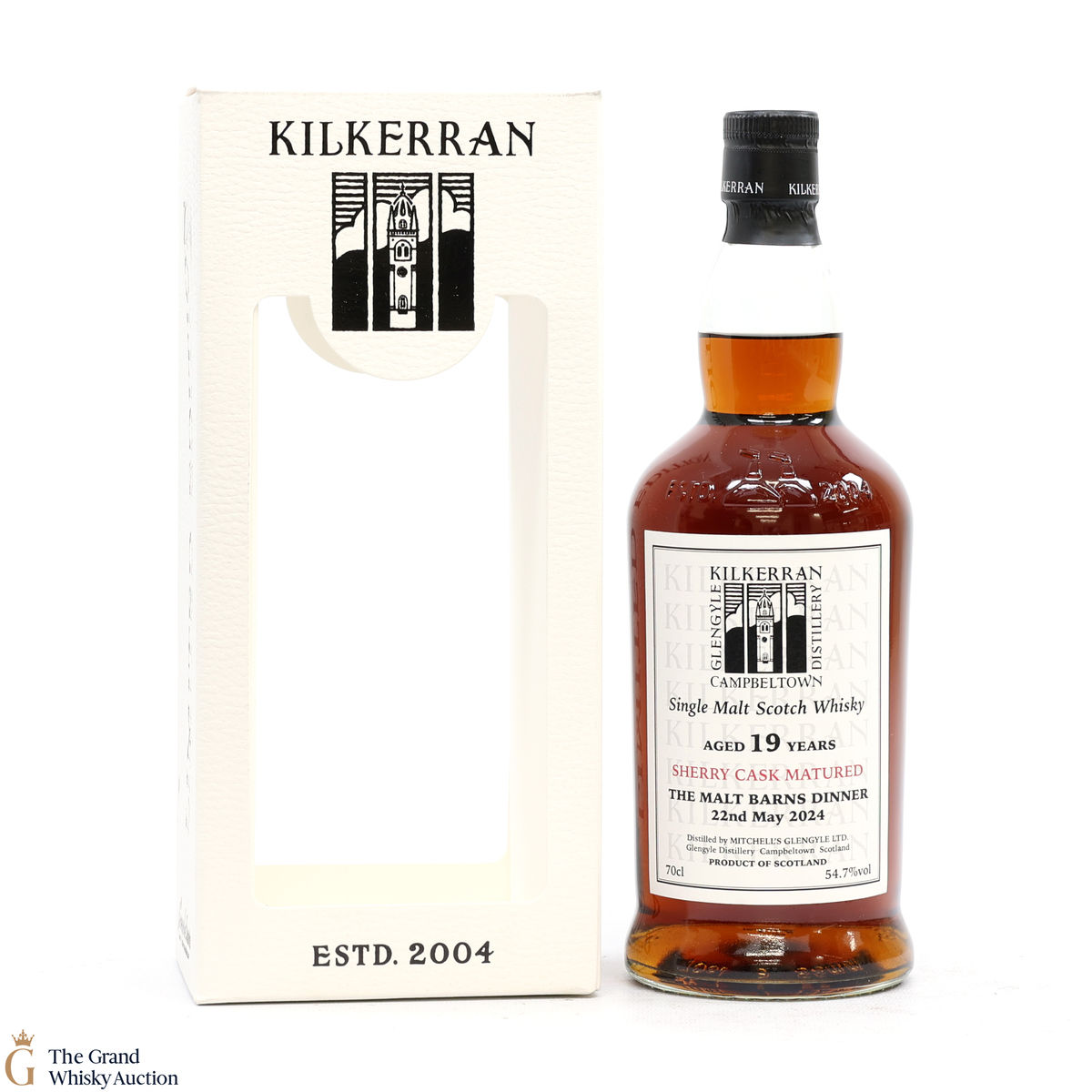 Kilkerran - 19 Year Old Sherry Cask Malt Barns Dinner May 2024