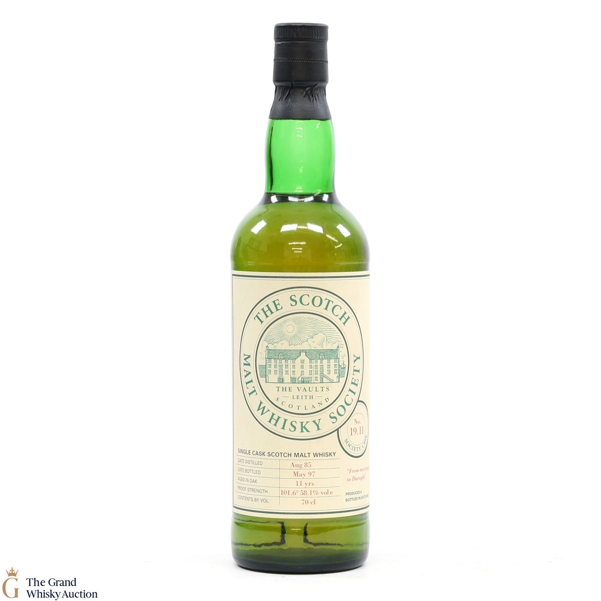 Glen Garioch - 11 Year Old 1985 SMWS 19.11 From Marzipan to Duraglit