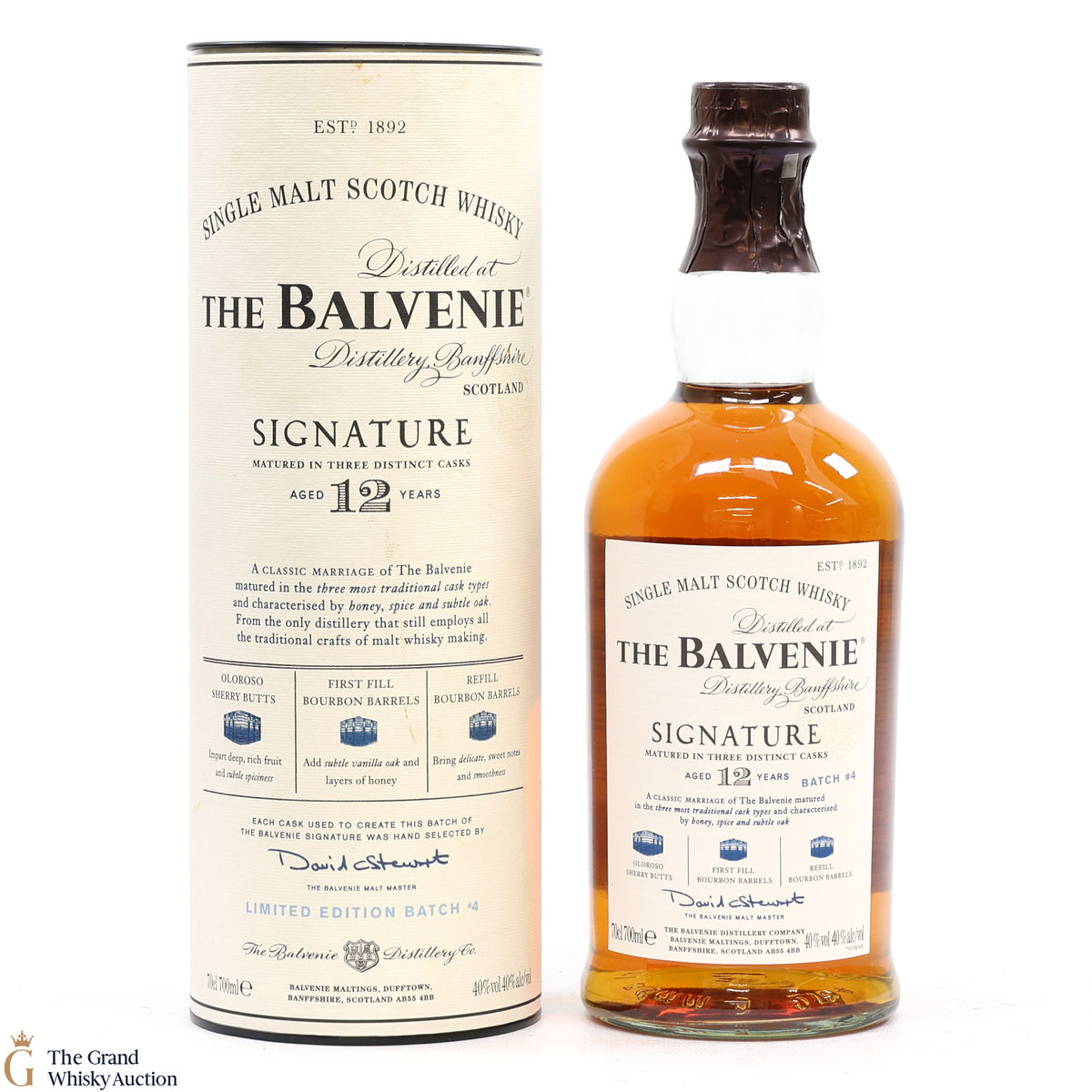 Balvenie - 12 Year Old - Signature - Batch #4